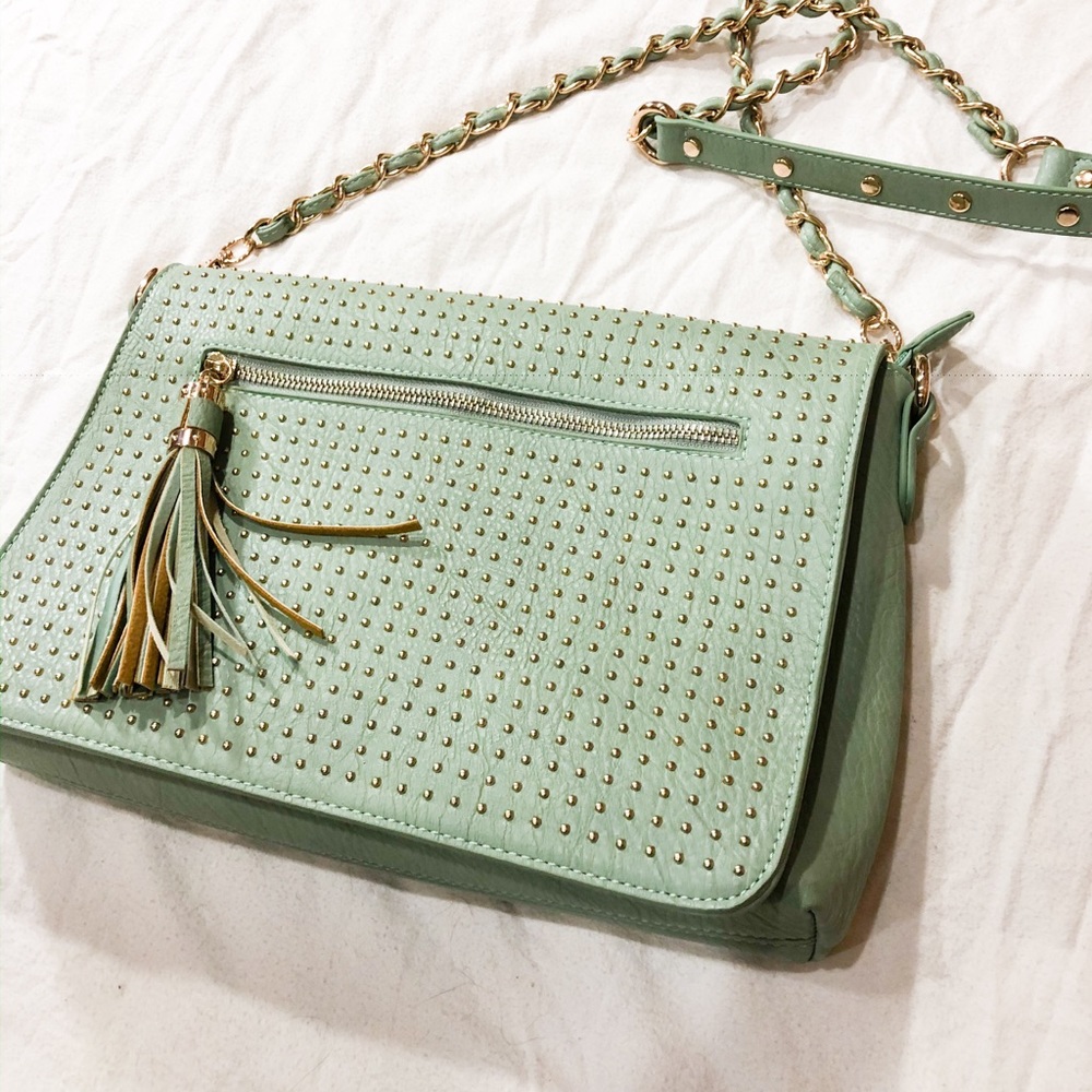 NWT Urban Expressions Studded Faux leather Bag